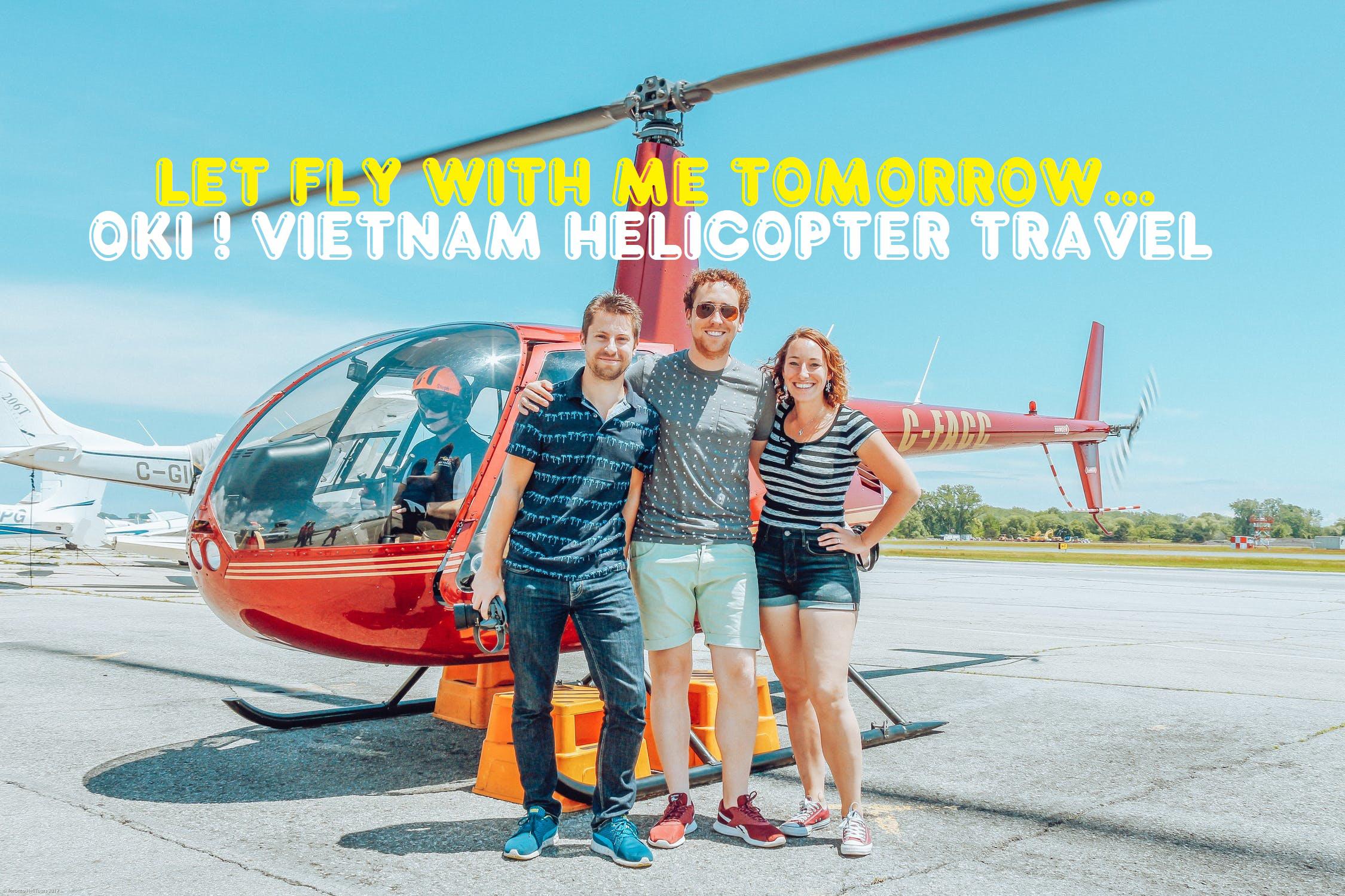 Vietnam Helicopter Tour Ha Long Bay Heli Tours
