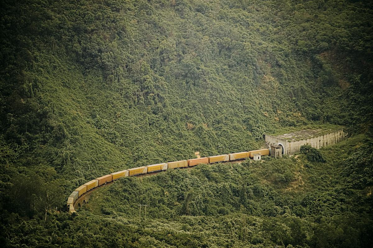 Central Vietnam mountain pass a beautiful drive