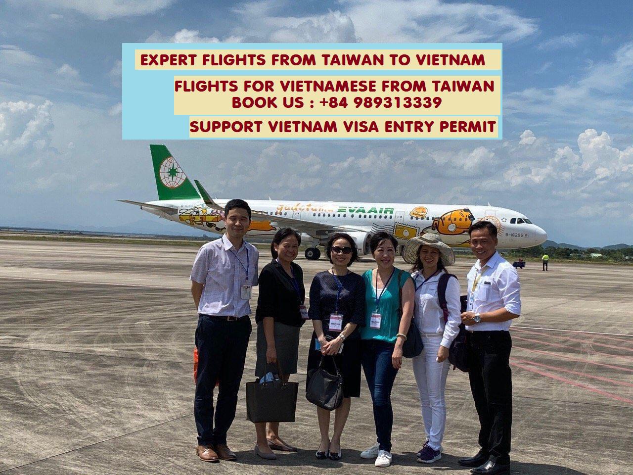 Update flights for Vietnamese from Taiwan to Vietnam