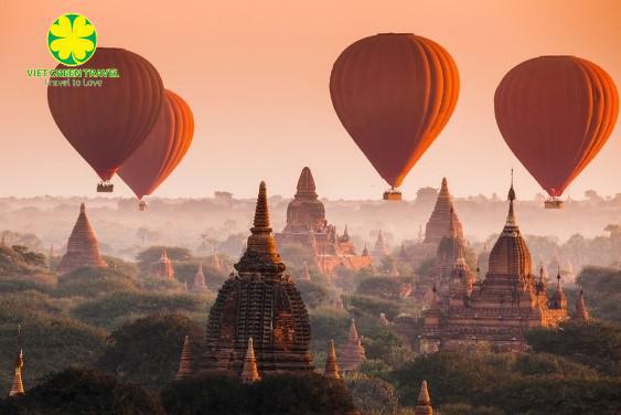  BIRD'S EYE VIEW MYANMAR 7 DAYS