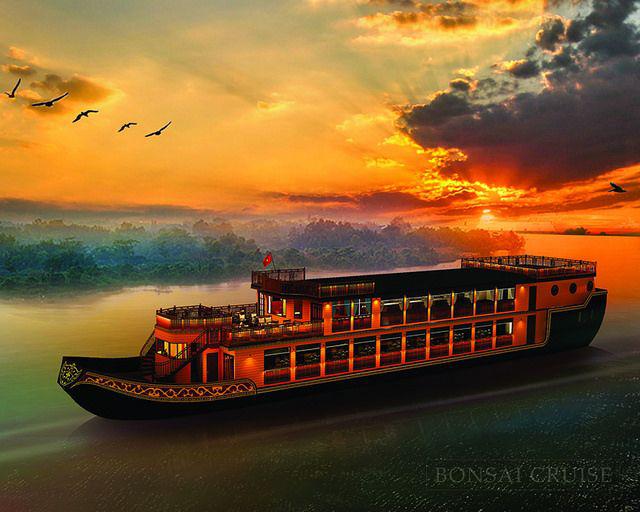 Dinner Cruise on Saigon River with Bonsai Cruise tour 1 day