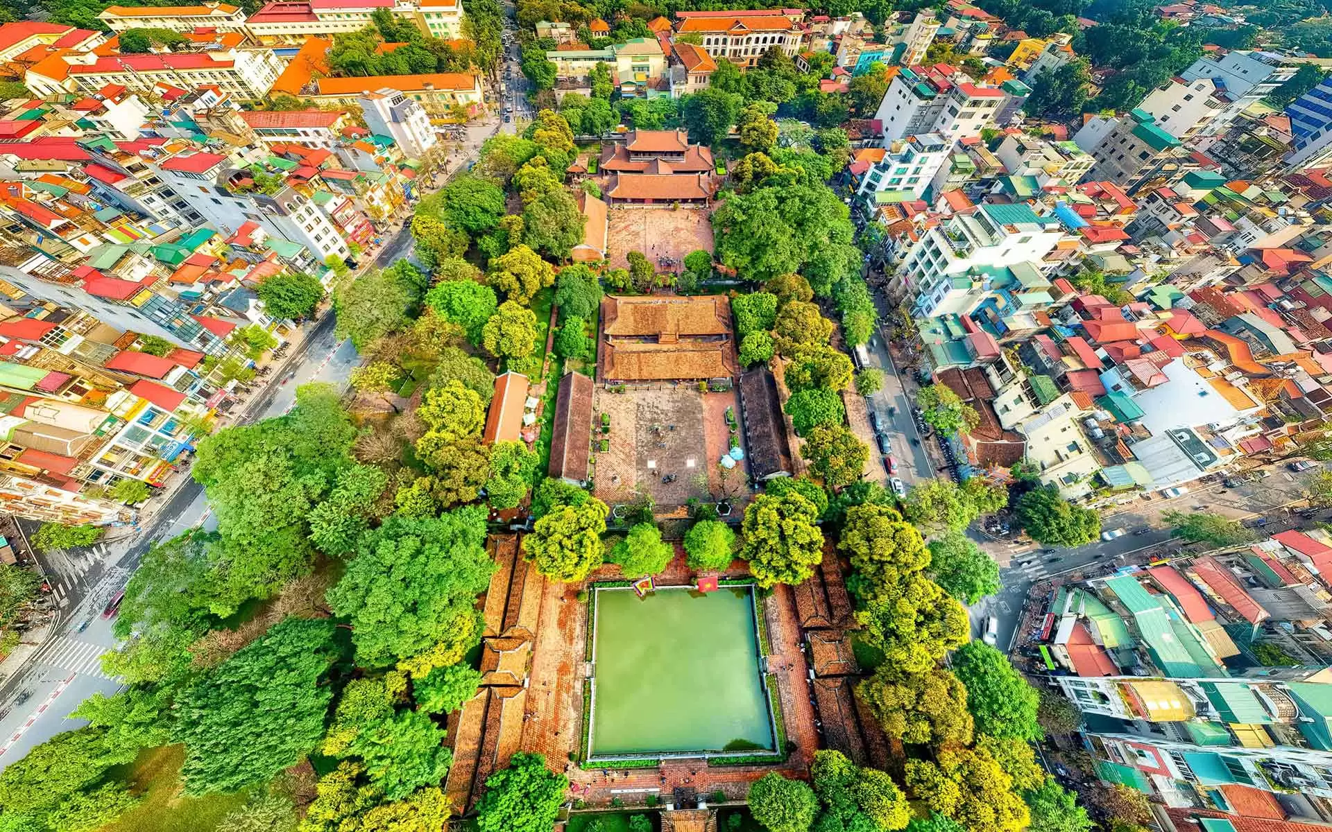 Literature Temple, Viet Green Travel